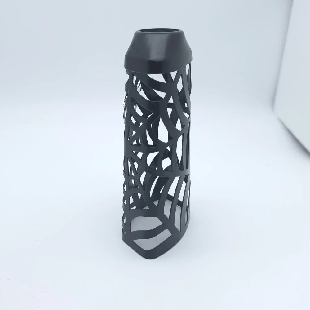 Bath & Body Works Soap Sleeve Metal Black Spider Web Goth Spooky Halloween Decor